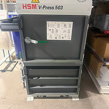 HSM V-Press 503 eco ballpresse – pappresse / plastpresse (30 kN)