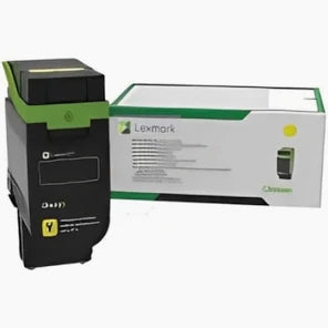 Lexmark 78C1XYE gul toner – Extra High Yield (5000 sider, original)