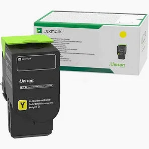 Lexmark 78C20Y0 gul toner – standard kapasitet (1400 sider, original)