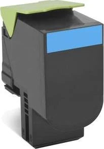 Lexmark 78C20C0 cyan toner – standard kapasitet (1400 sider, original)