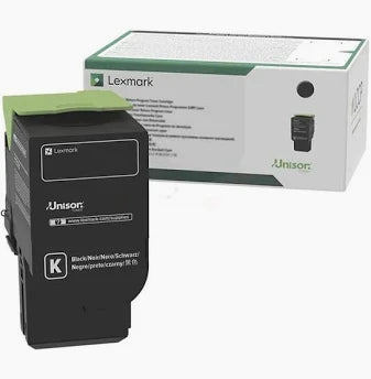 Lexmark 78C20K0 sort toner – standard kapasitet (2000 sider, original)